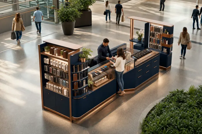 Stands en shoppings